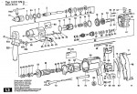 Bosch 0 601 179 003  Percussion Drill 220 V / Eu Spare Parts